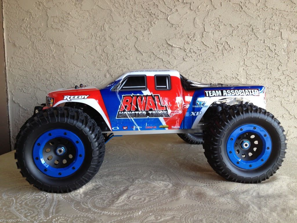 team associated rival monster truck